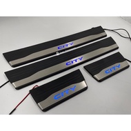 Honda City 2014-2019 GM6 OEM Side Step Led Side Steel Plate Door Step Led Protector Anti Scratch Acc
