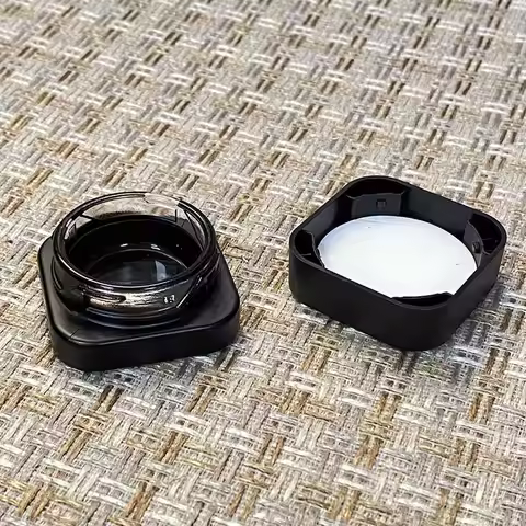 10pcs Glass Jars 9ml With Security Lock Cosmetic Makeup Anti-UV Oil Jar Lipstick Cream Box Good Seal
