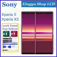 Original OLED For Sony Xperia 5 X5 J8210 J8270 J9210 SOV41 SO-01M LCD Display Touch Screen Digitizer