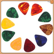 10pcs Guitar Picks Colorful Shining Guitar Picks for Guitar Bass Ukulele Mandolin Banjo  huyisheng
