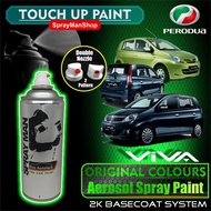 Perodua Viva Spray Paint For Touch Up All Original Factory Colours 400ml (2 pattern nozzle)