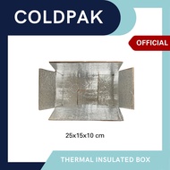 COLDPAK Thermal Insulated Box Makanan Tahan Packaging Frozen Food Cooler Box
