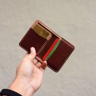 Johndilthr Men's and Women's Pocket Wallet HANDMADE Full Grain Leather EDC Wallet