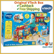 VTech 👍 Push &amp; Ride Alphabet Train (Original Box, BNIB) Educational Phonics Unicorn Rock / AppleBear