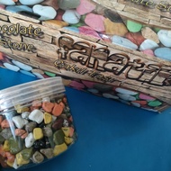 Cakil Cokil Chocolate pebble Chocolate Stone Chocolate Stone Jar 350gr by Hajj Umrah