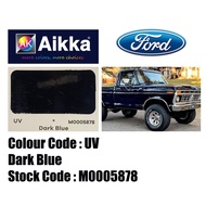 AIKKA AUTOMOTIVE PAINT/ FORD UV* / DARK BLUE / 2K CAR PAINT / TOUCH UP PAINT / DIY CAT SPRAY TIN /CA