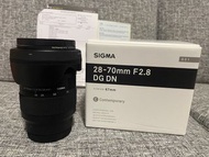 Sigma 28-70mm F2.8 DG DN Comtemporary (E Mount)