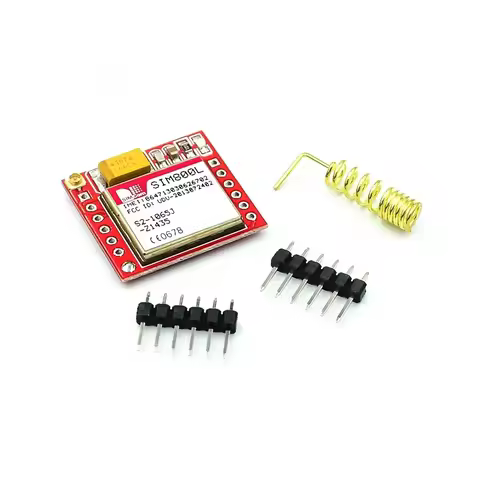 Gsm module Smallest SIM800L GPRS GSM Module MicroSIM Card Core BOard Quad-band TTL Serial Port For a
