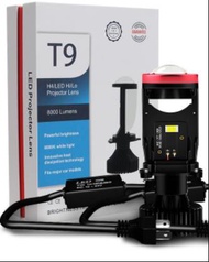 H4 Mini Pjector Projie Y7D Lampu Led Mobil Dan Motor Super Bright 50 Watt Dengan kipas angin