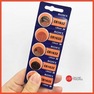 100% Original Battery Sony CR1632 5pcs Battery