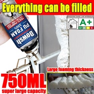 750ml PU Foam Spray Joint Spray Fill Crack Insulation  Foam Spray Gap Filler Expanding Foam PU Form 