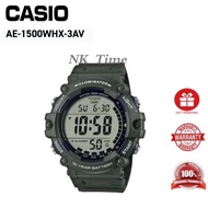 Casio Watch AE-1500WHX-3AV Men Youth Digital Sports Big Case AE-1500WHX-3A AE-1500WHX-3 AE-1500WHX A