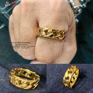 แหวน โซ่Planeทอง โซ่ทอง แหวนสแตนเลส แหวนเท่ๆ แหวนแฟชั่น สแตนเลสแท้ stainless 316l แท้100% allacc แหวนผู้ชาย แหวนเลส