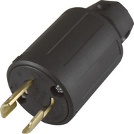 アメリカン電機 引掛形 ナイロンプラグ 2P20A250V [2222N] 2222N 販売単位：1