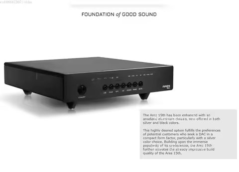 Denafraps ARES 15TH DAC R2R+Building DSD Coaxial x1 OPT x 1, I2S x 1, USB2.0 B Digital Signal Proces