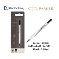Parker Quink Rollerball Pen Refill Black / Blue with Blister Card