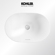 KOHLER (จัดส่ง 5-7 วัน) Chalice Sleek Vessel อ่างล้างหน้าแบบติดตั้งบนเคาน์เตอร์รุ่น ชาลีซ สลีค K-317