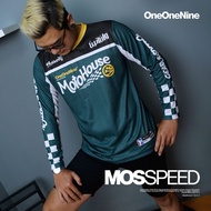 Ksr ONEONENINE - JERSEY MOSSPEED GREEN BLACK SERIES | Long Sleeve JERSEY