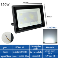 สปอร์ตไลท์ไฟ220Vสนาม floodlight LED ip66 ไฟแต่งสวนLEDสว่างมาก โคมไฟถนน สปอร์ตไลท์ไฟบ้าน หลอดฟลัดไลท์