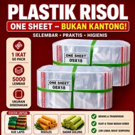 One Sheet Opp Risol Plastic Glue (5000 Sheets) NOT a bag | 7x18. 8x18. 9x18