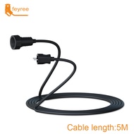 feyree 3.5KW Schuko Extension Cable EV Charger EU Plug Electric Vehicle Cord EU Power Extension Cord