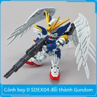 Bandai SD EX Q Version Gundam Assembly Model Free Assault Unicorn Angel Wing Devil Sandazhi Ni Bao C