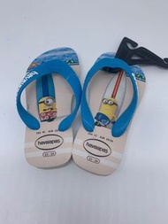 巴西🇧🇷直送 Havaianas kids minions white 拖鞋 巴西碼23/24 即歐洲碼25/26