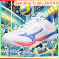 Mizuno Badminton Shoes Wave Claw NEO 2 FIT White/Blue/Pink 2E 22.0cm-26.0cm