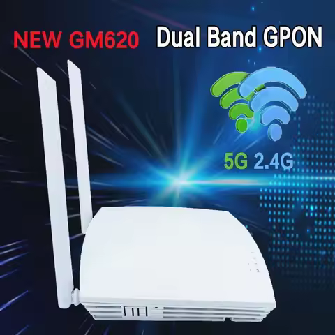 FASO GM620/GM630/F670L Optical Fiber Router XPON ONU 4GE 2USB TEL HGU WIFI 2.4G&5G Dual Band ONT EPO