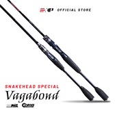 EXP Vagabond Rod Casting BC Baitcasting Spinning Joran Haruan Toman Carbon 2pcs