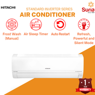 (DELIVERY KEDAH, PERLIS &amp; PENANG) Hitachi 1.0HP 1.5HP 2.0HP Standard Inverter Air Conditioner Penghawa Dingin 空调 (RAS-XH10CKM/RAS-XH13CKM/RAS-XH18CKM)