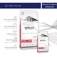 MOLLY Super Premium Cat Food Shinny Hair 15KG | Makanan Kucing Molly