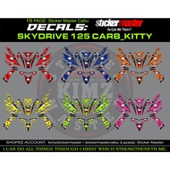 SKYDRIVE 125 CARB FULL DECALS