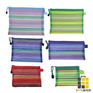 Rainbow File Bag (OPP Packaging) (Color Random Shipping) [Jiucheng Jiu Stationery] A4 B5 A5 12x22.5 
