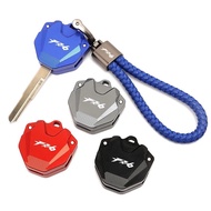 Suitable for Yamaha FAZER FZ6 FZ-6 FZ 6 FZ6 Modified Aluminum Alloy Key Shell Head Protective Cover 