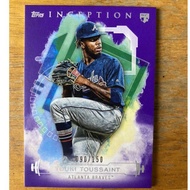 Touki Toussaint Topps Inception Atlanta Braves /150