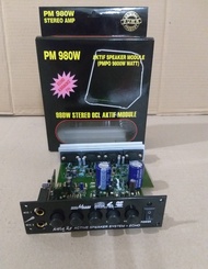 KIT Active Speaker PM 980 STEREO AMPLI 2 MIC ECHO SANKEN