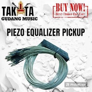 Piezo Pickup Equalizer Guitar Pream 7545 Stick Piezio Equalizer