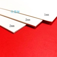 White cardstock thickness approx1mm2mm Model Cardboard Double Sided white8K4Open halfway fully open 