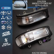 Lampu spion Fortuner/ lampu spion Innova V / lampu spion hilux / lampu spion Alphard lampu sen spion