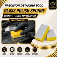 【CP CAR Detailer】Eva Glass Polish Pad Sponge Wool Felt Glass Oil Film Cleaning