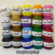 Polycherry Yarn - Knitting Yarn - Embroidery Yarn - Policherry Woll Yarn