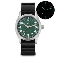 Militado ML12 Military Watch VH31 Sweep Second Movement Domed Sapphire Crystal C3 Luminous 100m Wate