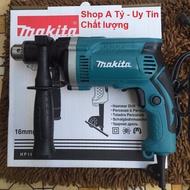 Makita HP1630 13mm Hammer Dynamic Drill With Capacity Of 710W High Quality Copper Core Reversing Function, Speed Change