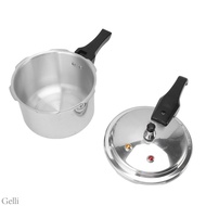 Gelli's Eas-3L Aluminum Alloy Pressure Cooker 18cm Bottom 3L Gas Stove Mini Pressure Cooker