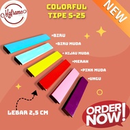BATANGAN BINGKAI PIGURA LUKISAN LIS PLAFON FIBER POLOS LEBAR 2.5CM PANJANG 3M