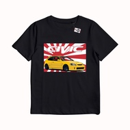 KARIMAKE Unisex Children's Distro T-Shirt with Car Image HONDA CIVIC FERIO EK9 TYPE R JDM