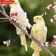 CRAFTSERIES Cute Birds Flight Suit Parrot Diaper Flight Suit Pet Clothes Parakeet Pigeon Medium Larg