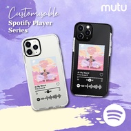 Customisable Sp*tify Case No Lyrics Powered by Basic Bumper Compatible with iP13PROMAX Music Player