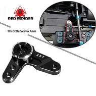 1Pcs Metal Red Spider Throttle Servo Horn 25T R555 For 1/10 1/8 Nitro Car Hongnor Serpent Hpi Kyosho